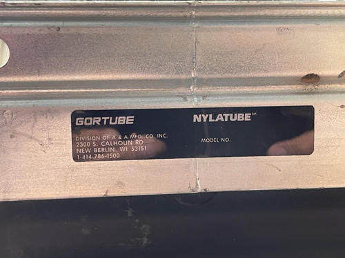 19 Foot - Nylatube Enclosed Cable Carrier Energy Chain 6" x 3" O.D. Wireway