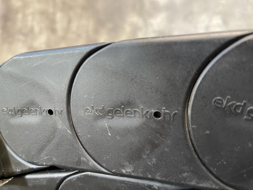 19 Foot - Nylatube Enclosed Cable Carrier Energy Chain 6" x 3" O.D. Wireway