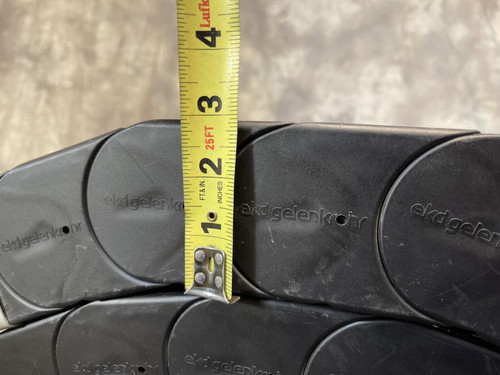 19 Foot - Nylatube Enclosed Cable Carrier Energy Chain 6" x 3" O.D. Wireway