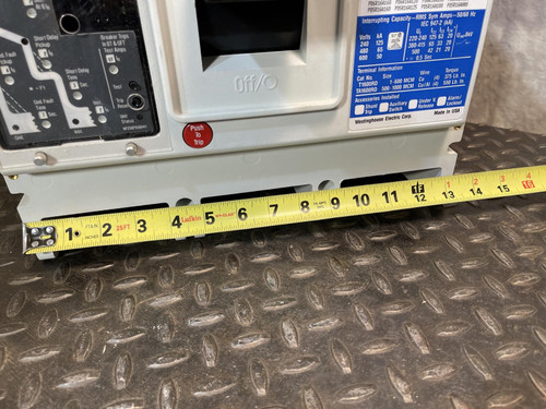 Westinghouse, Cutler-Hammer RD316T66W Circuit Breaker, 600 VAC, 3 Pole, 1600 Amp