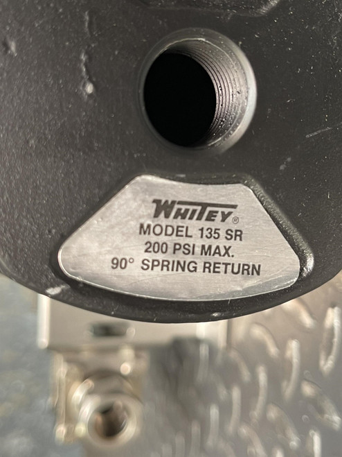 Swagelok, Whitey Model- 135-SR 90° Spring Return Actuator -Unused