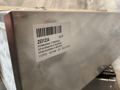 Nortec 2580938 Humidifier Cassette/ Media Box for Condair SH2, 600 x 675 x 200