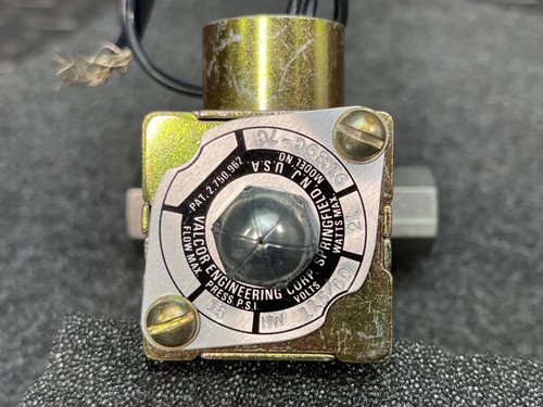 Valcor Scientific 91C89C-7C Solenoid Valve - Unused