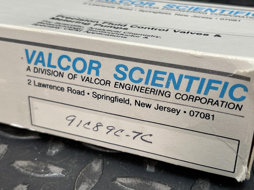 Valcor Scientific 91C89C-7C Solenoid Valve - Unused