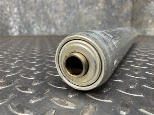 Lot of 3, 16.25" Steel Gravity Conveyor Rollers with 4 Axles - Unused