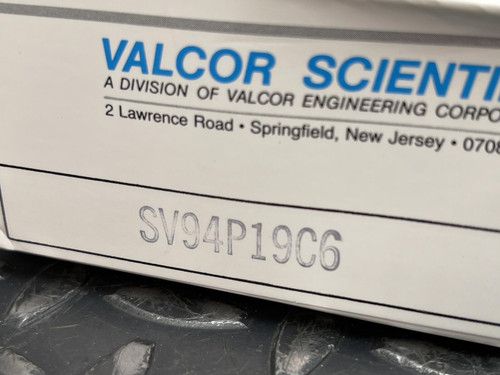 Valcor Scientific SV94P19C6 Solenoid Valve -Unused