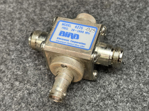 Bird 4275-025 RF Variable Sampler 20-1000 MHz Bird 43 Thruline Type