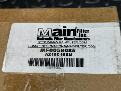 Lot of 2 Main Filter MF0058085, Filtrec A210C10BM Spin On Filters