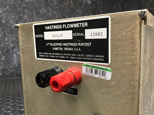 Teledyne Hastings Mass Flowmeter Nall-P