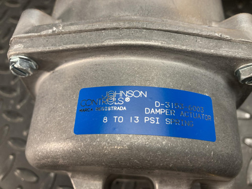 Johnson Controls Damper Actuator D-3150-6003 -Unused