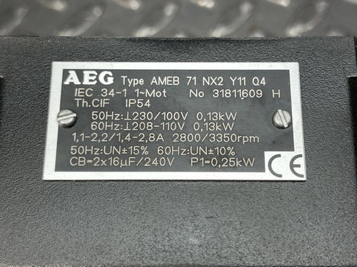 Pfeiffer Duo 2.5A Vacuum Pump PKD41 018A - For Parts