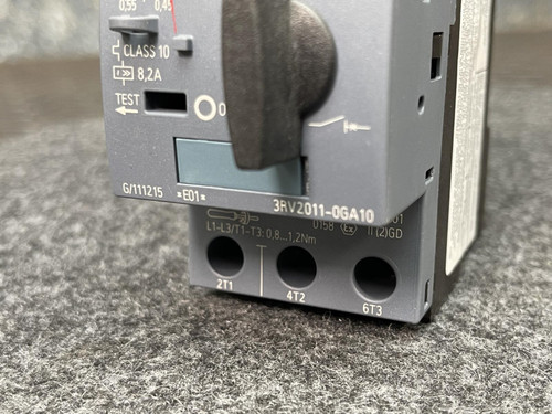 Siemens Sirius 3RV2011-0GA10 Circuit Breaker