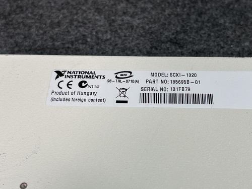 National Instruments SCXI-1320 Temperature Sensor Terminal Block