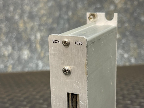 NI National Instruments SCXI-1320 Temperature Sensor Terminal Block -