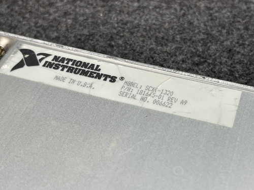 NI National Instruments SCXI-1320 Temperature Sensor Terminal Block -