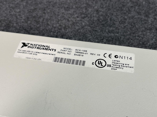 National Instruments SCXI-1325 Terminal Block - 53064