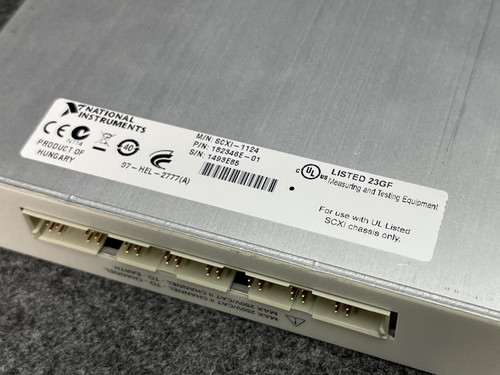 National Instruments SCXI-1124, 6-Channel Isolated DA Converter
