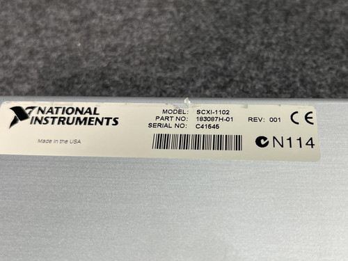 National Instruments SCXI-1102 32-Channel Thermocouple Amplifier Module