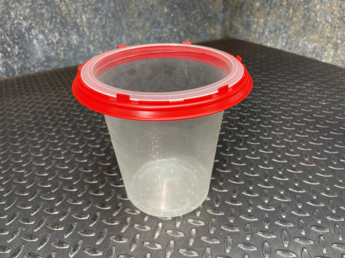 Baxter Medi-Vac CRD System Suction Canister 3000mL w/25 liners & 25 Lids -Unused