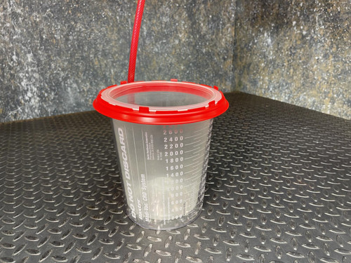 Baxter Medi-Vac CRD System Suction Canister 3000mL w/25 liners & 25 Lids -Unused