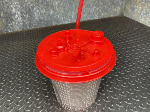 Baxter Medi-Vac CRD System Suction Canister 3000mL w/25 liners & 25 Lids -Unused