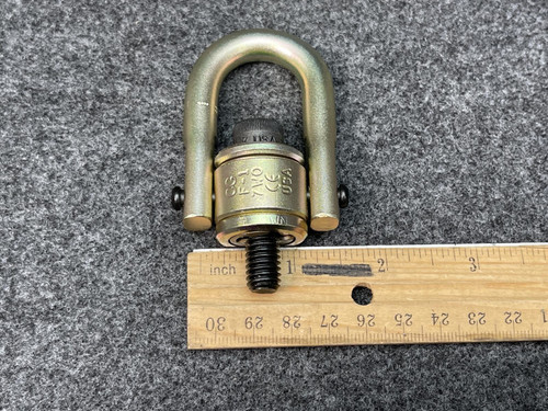Crosby HR-125 Swivel Hoist Ring, 3/8 - 16, 1000 Lbs - Unused