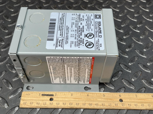 Square D 100SV46A Transformer 120x240V Primary, 16/32V Secondary, KVA: 0.10