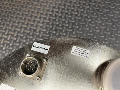 MBraun MB-BL-1 Vacuum Tight Blower, Frequency Converter Connection, 2003