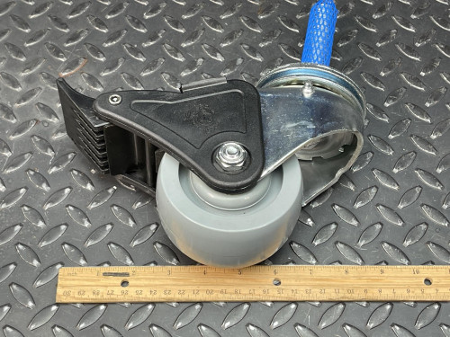 ALGood Casters, Heavy Duty, 4" x 2" Wheels, Locking, Lot of 5