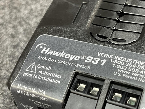 Veris Industries H931 Split-Core Current Transducer w/ Relay, 4-20mA Output