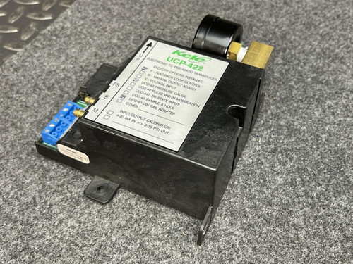 Kele UCP-422 Electronic to Pneumatic Transducer