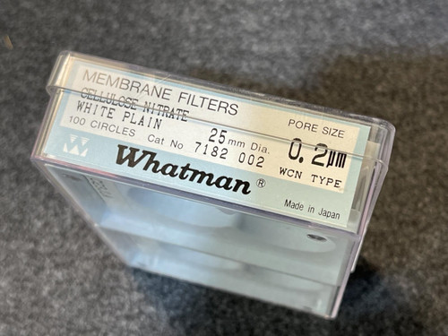 Whatman 7182 002 Cellulose Nitrate Membrane Filters, -Unused, Unknown Quantity