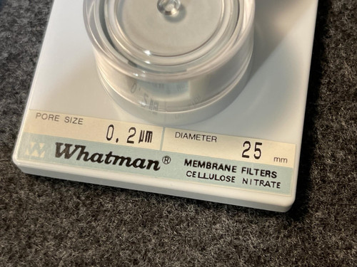 Whatman 7182 002 Cellulose Nitrate Membrane Filters, -Unused, Unknown Quantity