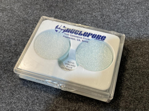 Lot of 2 Nuclepore 111109 Polycarbonate Filter Membrane -Unused, Unknown Qty.