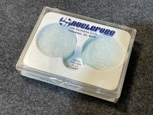 Lot of 2 Nuclepore 111109 Polycarbonate Filter Membrane -Unused, Unknown Qty.