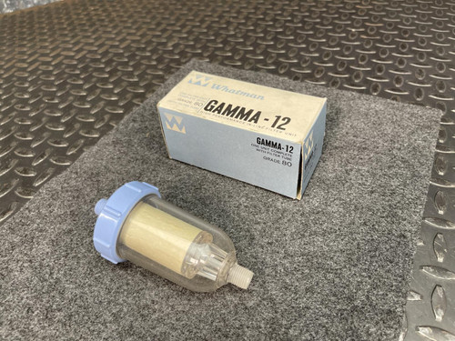 Whatman Gamma-12 Filter Unit, Grade 80 w/ Filter Tube - Unused Whatman Gamma-12