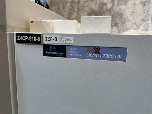Perkin Elmer Optima 7300 DV ICP-OES Spectrometer w/ AS 93Plus Autosampler