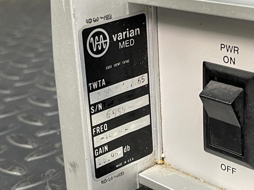 Varian VPW 2891A1 RF Mystery Unit RF Amplifier TWT VTM-6195R1