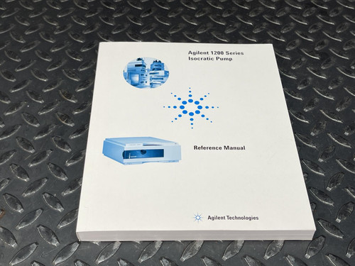 Agilent 1200 Series G1310A Isocratic Pump w/ Manual