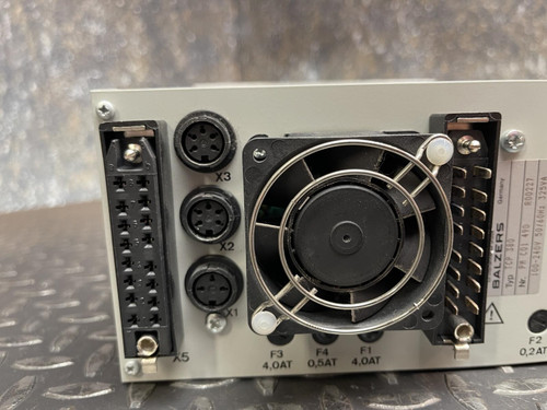 Pfeiffer Balzers TCP380 Power Supply/Turbomolecular Pump Controller