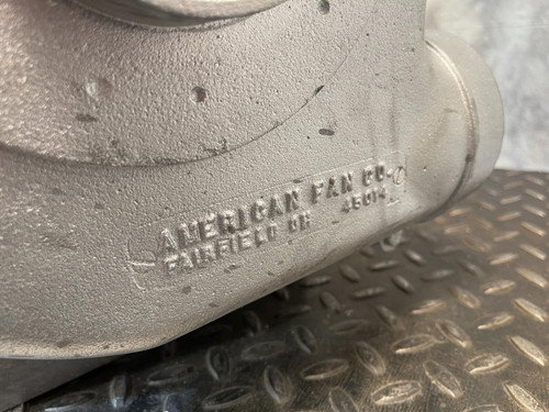 American Fan AF-8 w/ Baldor 1/2HP 3450 RPM Regenerative Blower