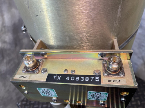TX RX Systems 74-65-95362-E Cavity Tx 408.3875 MHz, 21-65, #152