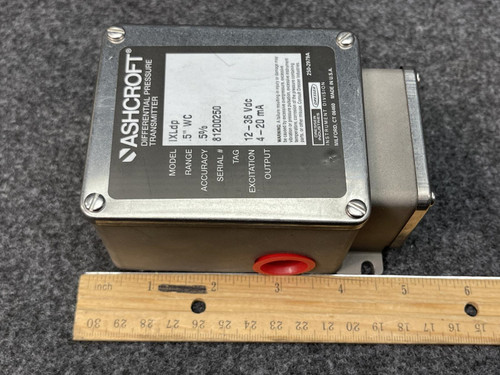 Ashcroft IXLDP Differential Pressure Transmitter Range 0.5"WC - Unused