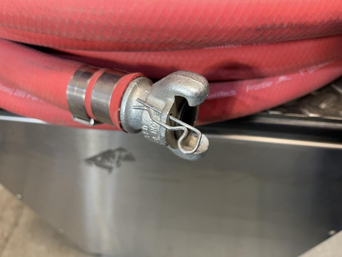 Continental 1" x 50' Compressed Air Hose 200 PSI, w/ Air King AMII Fittings