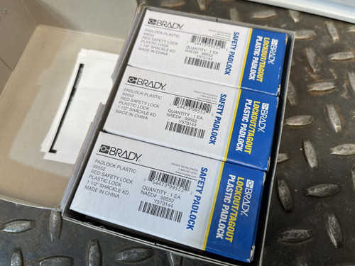 Brady Large Lockout Station w/ Multiple Locks - Unused