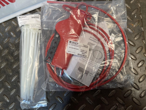 Brady Large Lockout Station w/ Multiple Locks - Unused