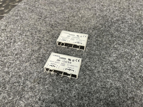 Lot of 2 Gordos SM-IDC5N I/O Module, 50mA, 10-48 AC/DC Unbranded/Generic