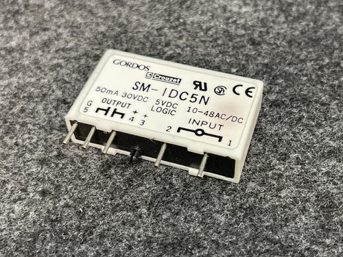 Lot of 5 Gordos SM-IDC5N I/O Module, 50mA, 10-48 AC/DC
