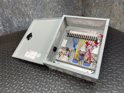 Hoffman Hinged Cover Cutout Box AHE12X10X4/SPL, 12"x10"x4" Hoffman