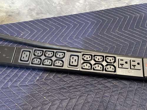 APC AP8865 Rack PDU 2G, Metered, 0U, 8.6kW, 208V, (36) C13 & (6) C19 & (2) 5-20